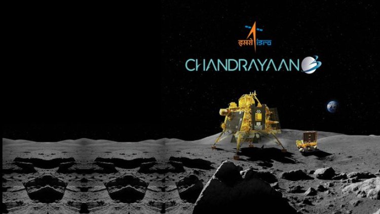 The date and time of Chandrayaan-3's moon landing.